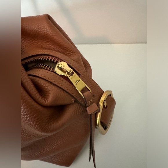 [J. Crew] “Bristol” Brown Satchel Medium  Handbag - Picture 2 of 11